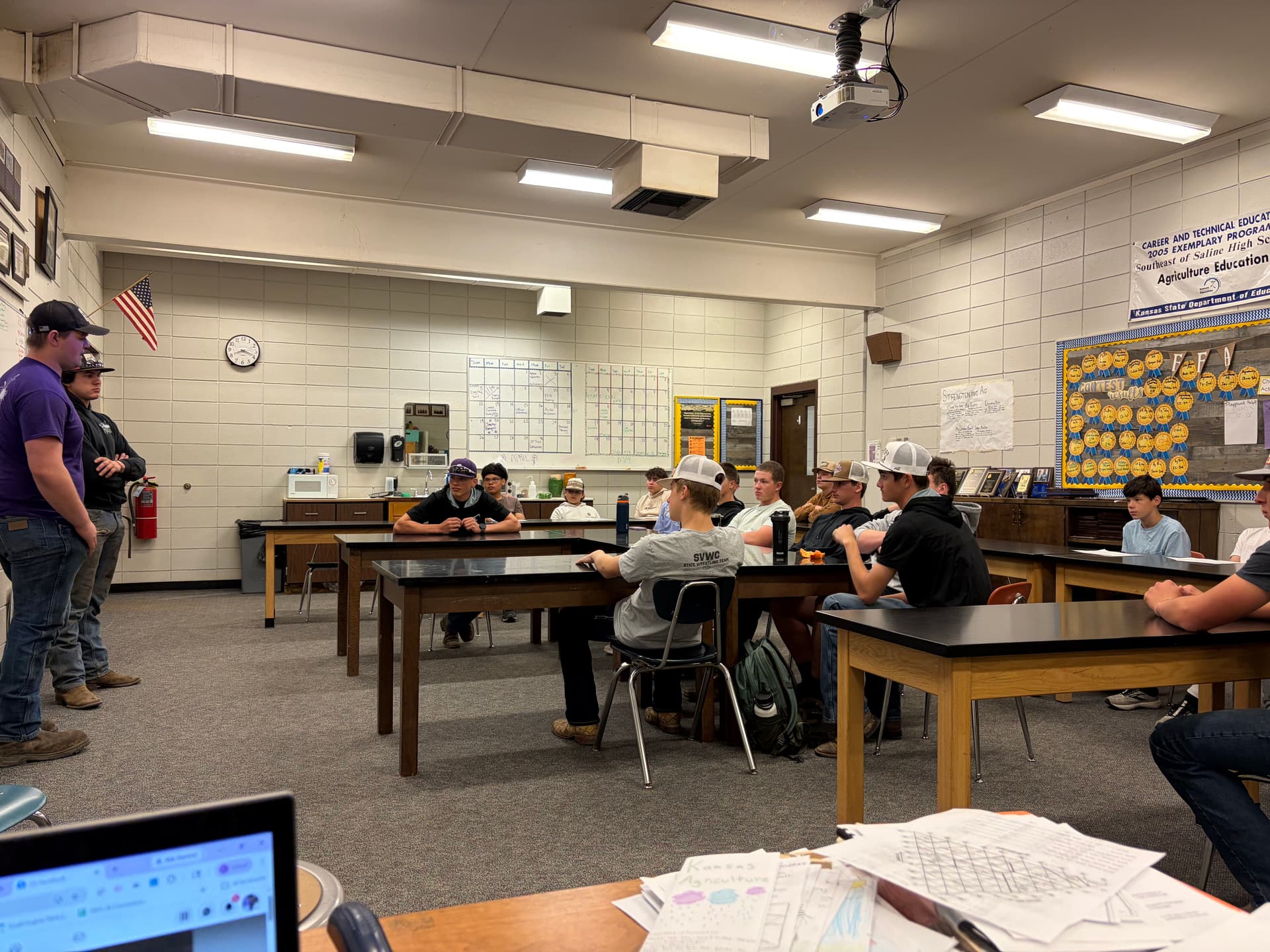 Gallery photos for J & I welding Takes the Trade to Southeast of saline High School: Image #2