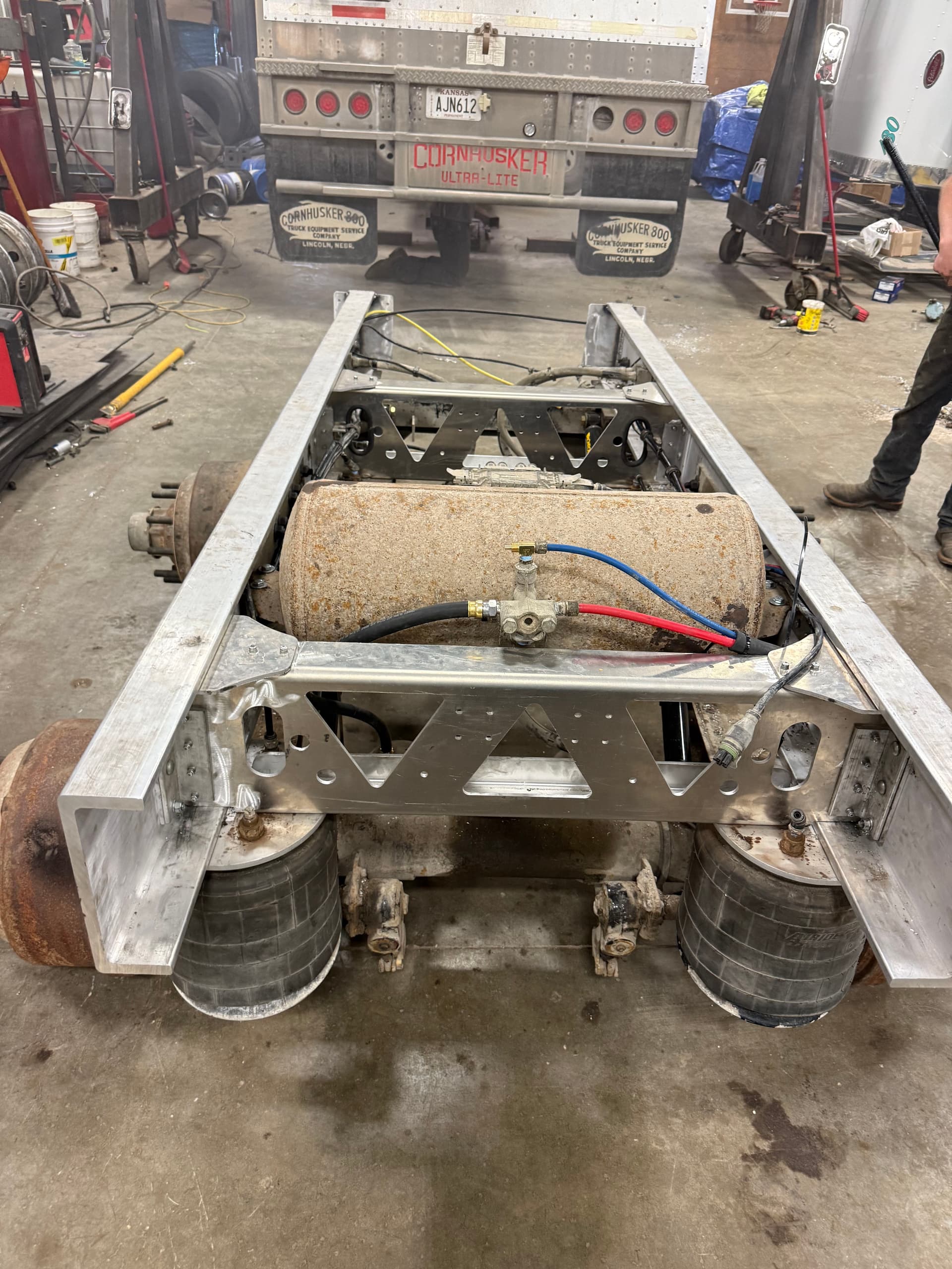 Gallery photos for Cornhusker Grain Trailer Gets Road Ready: Image #1